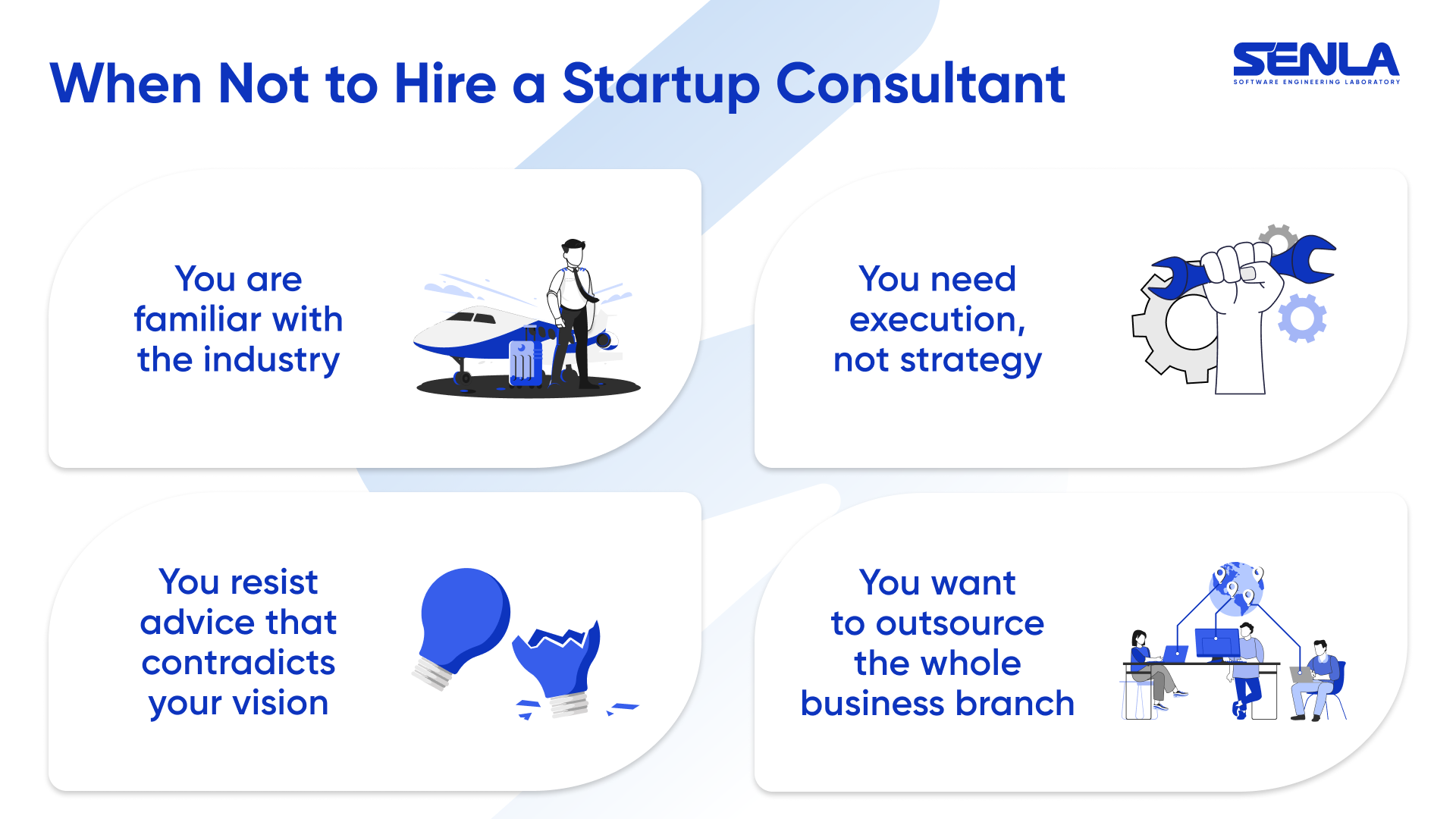 When not to hire a startup consultant